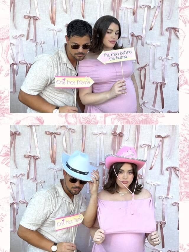 Suasana dekorasi baby shower Taylor Lautner yang ditampilkan dalam unggahan akun Instagram pribadinya.