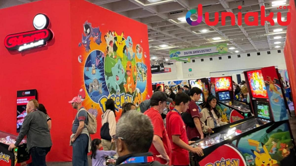 Suasana di Moscone Center yang menjadi lokasi penyelenggaraan hari pertama dan kedua Pokémon Worlds 2026.