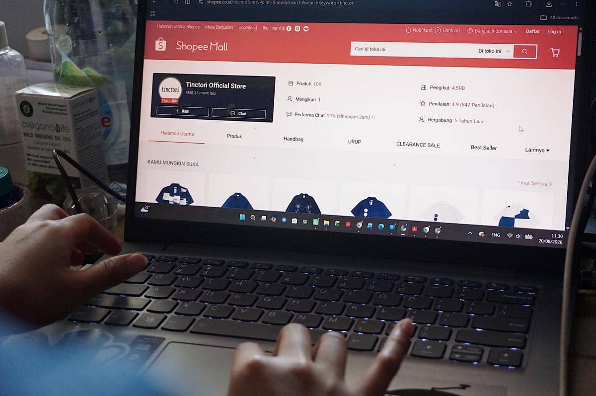 tinctori, shopee