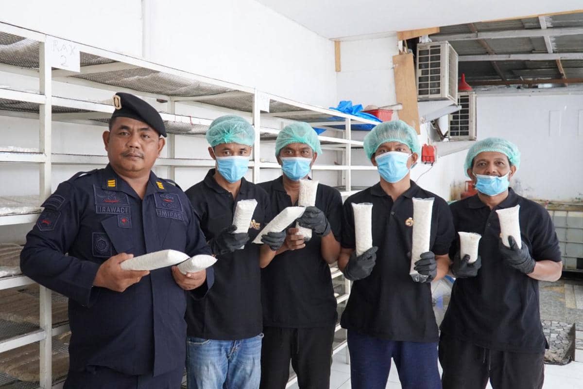 Warga Binaan Rutan Medan Produksi 5 Ton Tempe Tiap Bulan