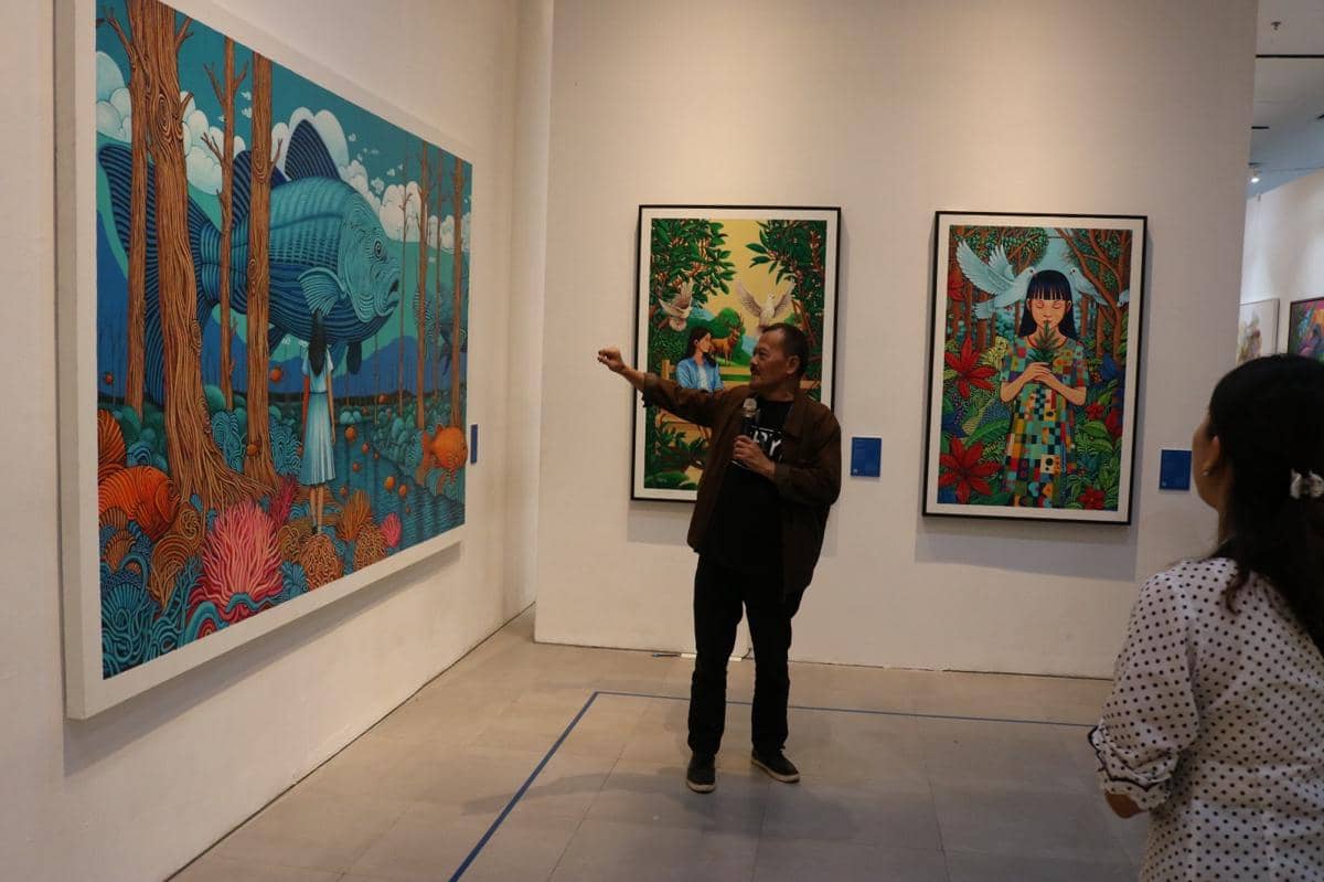 Suarakan Perdamaian dan Lingkungan, SBY Art Community Gelar Pameran di TIM