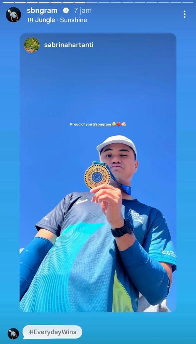 Sabian ikut Sydney Marathon 2026