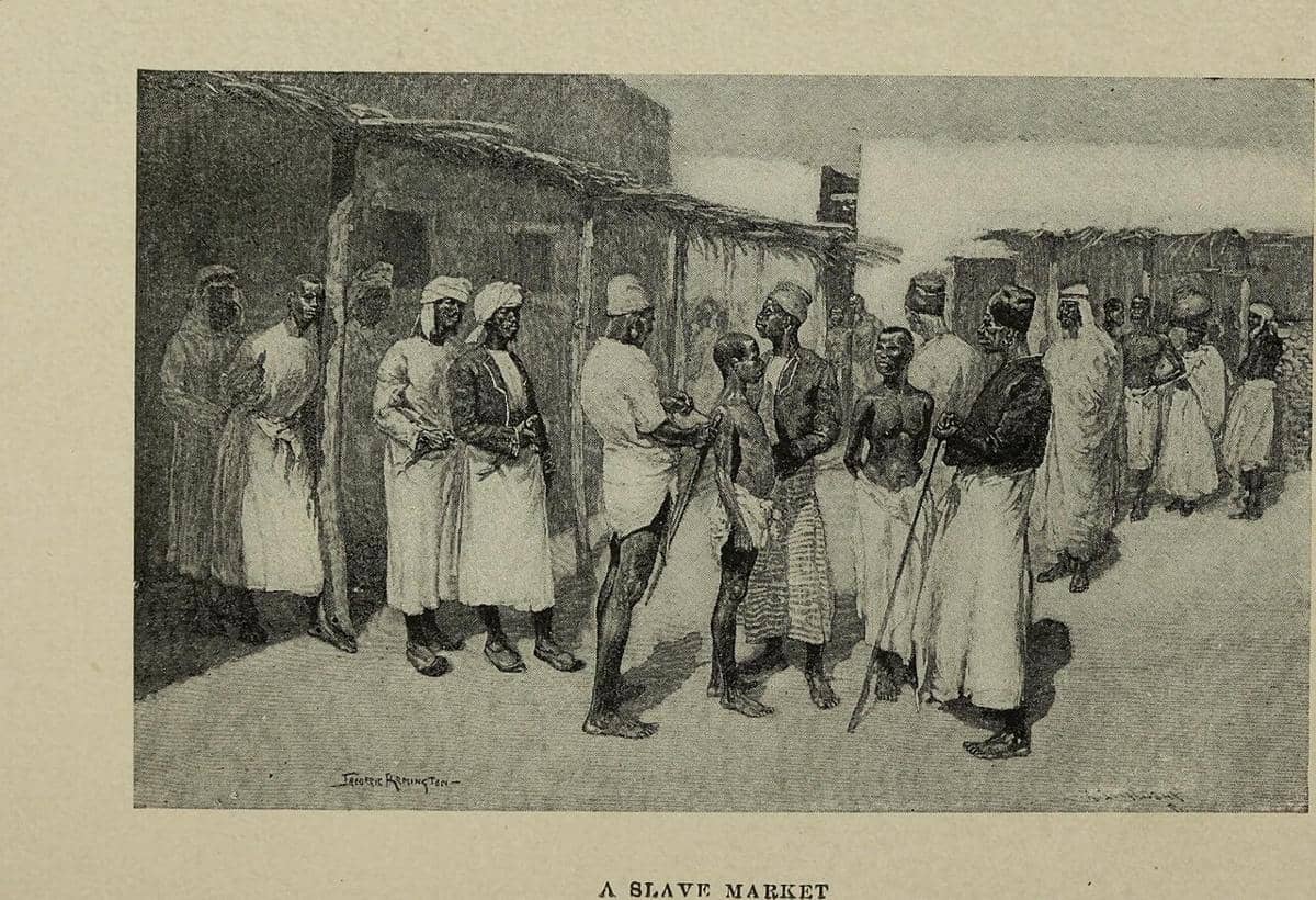 ilustrasi sejarah perbudakan (commons.wikimedia.org/Internet Archive Book Images)