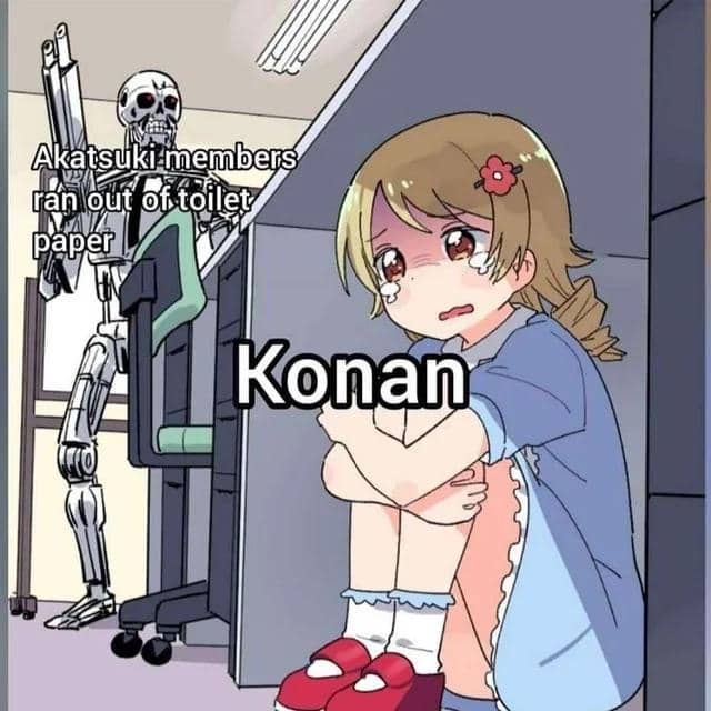 meme Naruto tentang toilet
