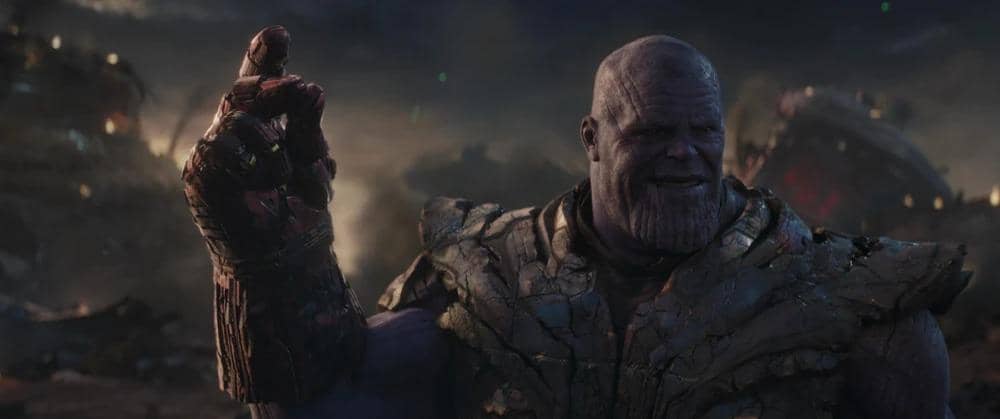 Cuplikan adegan dalam film Avengers: Endgame produksi Marvel Studios yang menampilkan karakter Marvel.