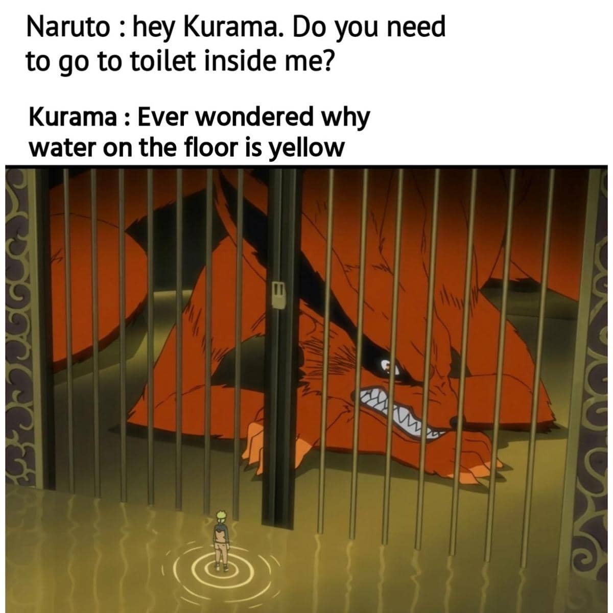 meme Naruto tentang toilet