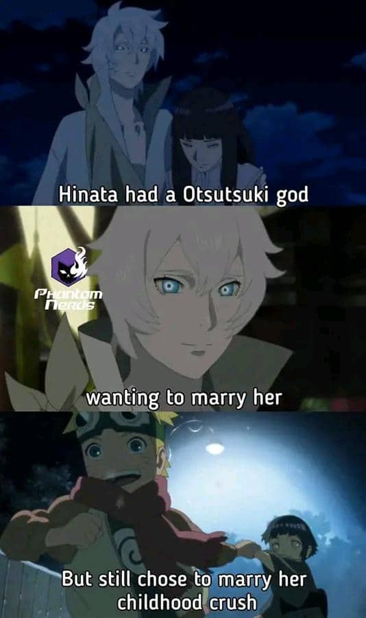 meme Naruto tentang masa kecil