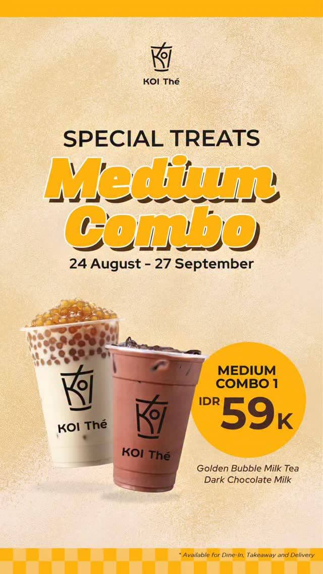 Promo  KOI Thé Indonesia September 2026