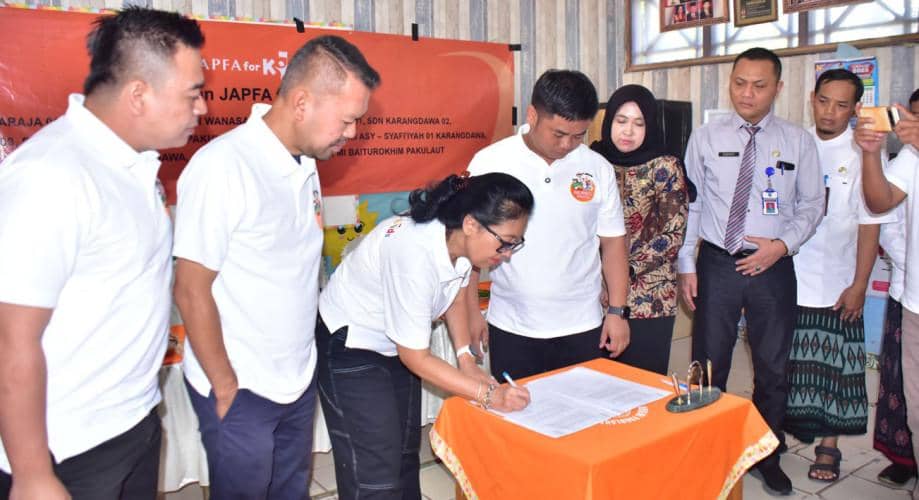 Implementasi program JAPFA for Kids di Tegal pada 2025. (Dok. JAPFA)