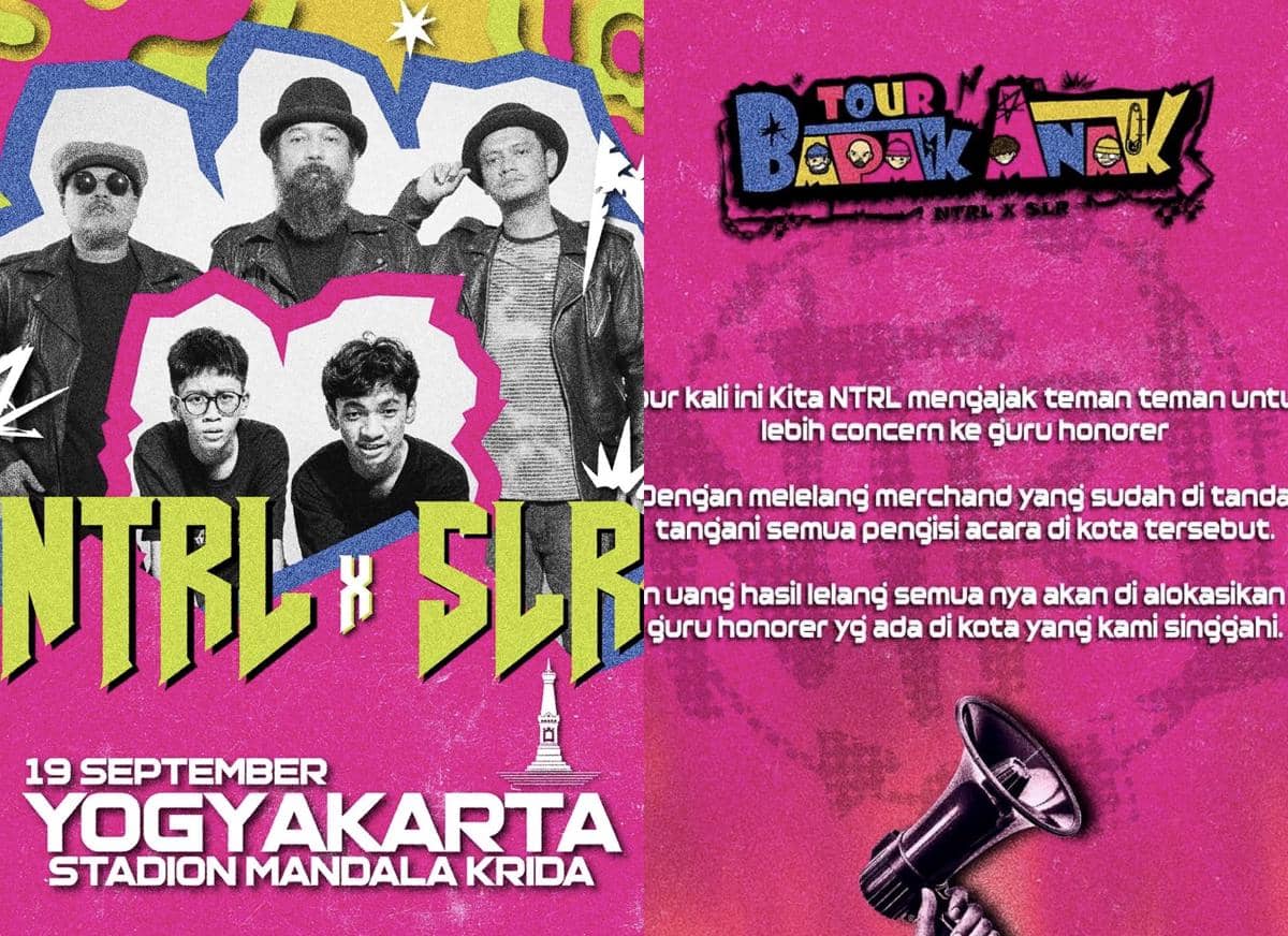 NTRL x SLR Akan Gelar Tur Bapak & Anak, Bawa Misi Bantu Guru Honorer