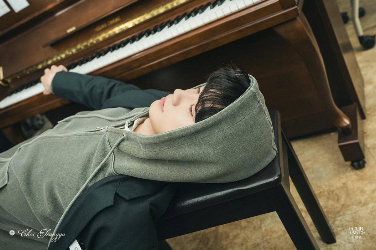 Potongan adegan drama Korea Four Hands, Two Sonatas yang dibagikan akun CJnDrama melalui platform X.