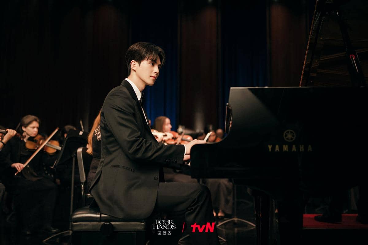 Cuplikan adegan drama Korea Four Hands, Two Sonatas yang dibagikan melalui akun X CJnDrama.