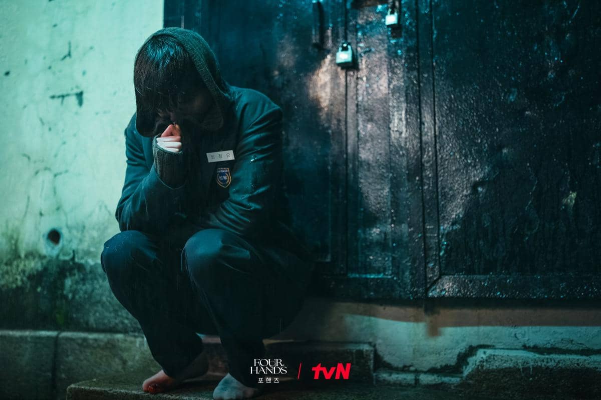 Potongan adegan dari drama Korea Four Hands, Two Sonatas yang dibagikan di platform X oleh CJnDrama.
