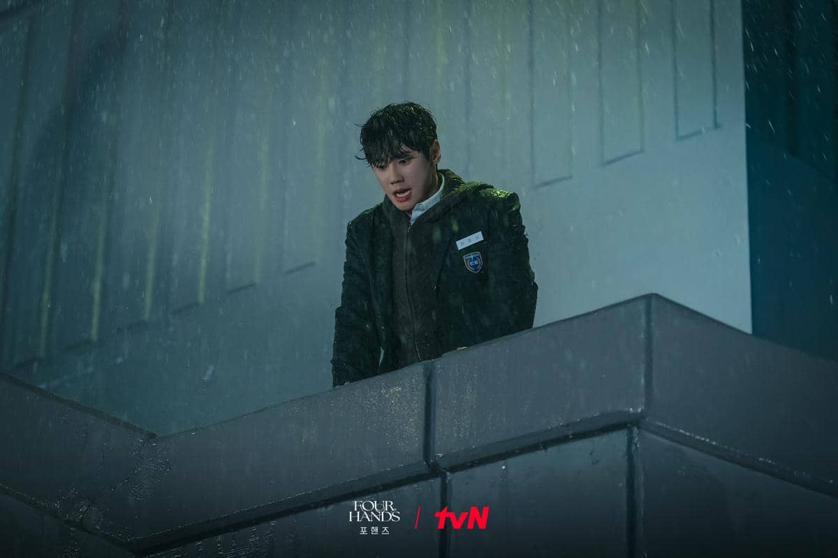 Still cut adegan drama Korea Four Hands, Two Sonatas yang dibagikan akun CJnDrama melalui platform X resmi.