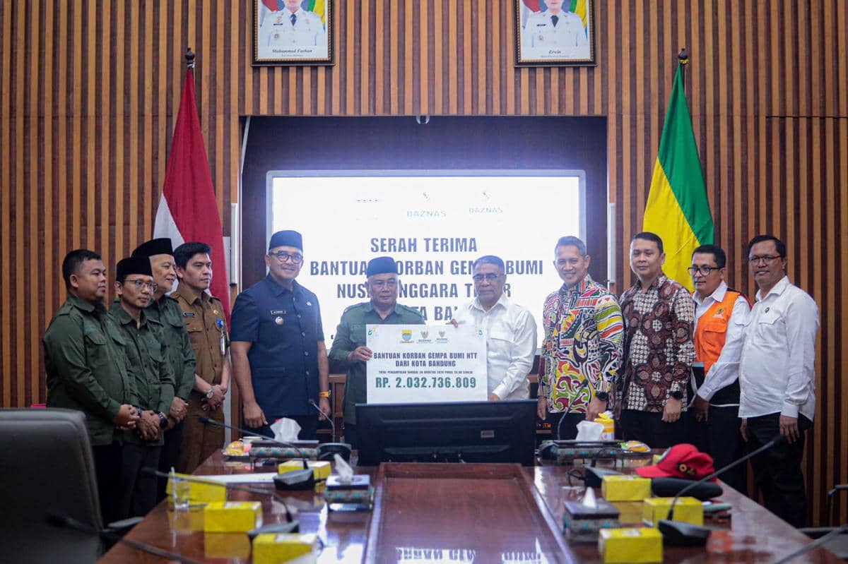 Dari ASN hingga Sekolah, Bandung Kumpulkan Rp2 Miliar untuk NTT
