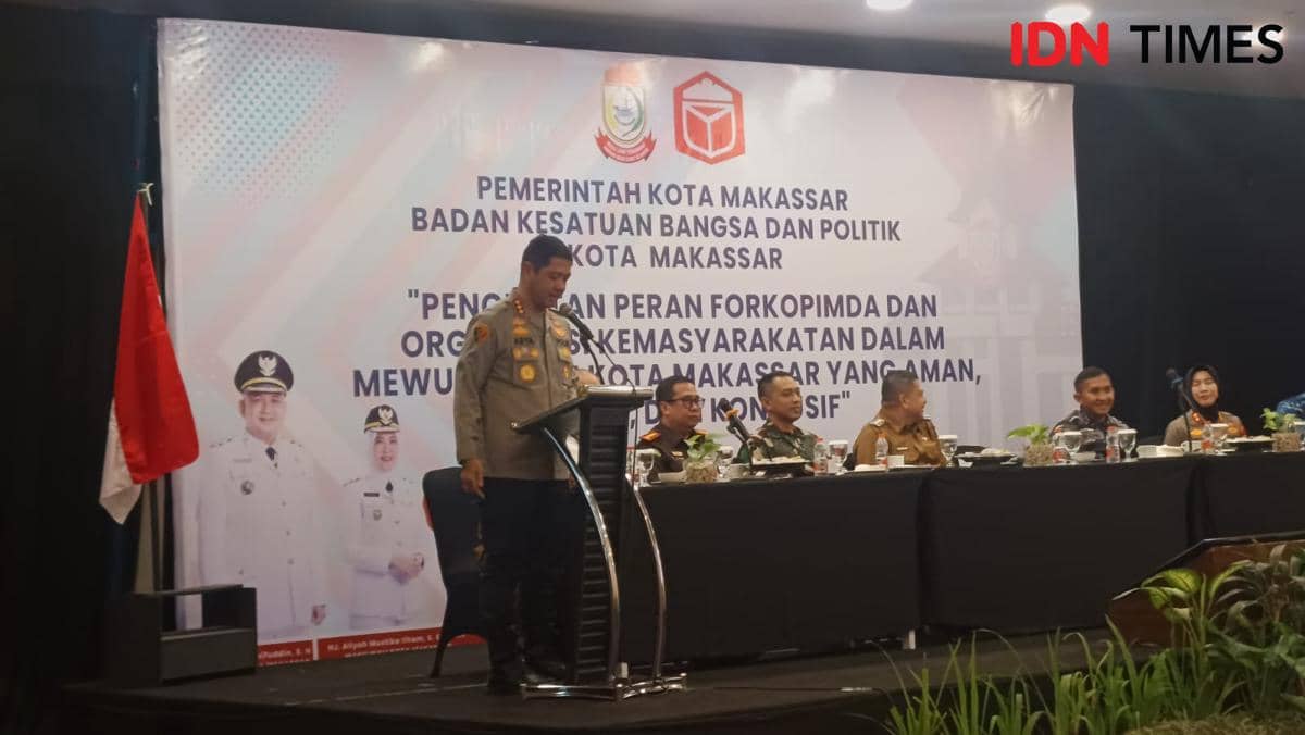 Polisi Klaim Kasus Geng Motor Makassar Turun Drastis