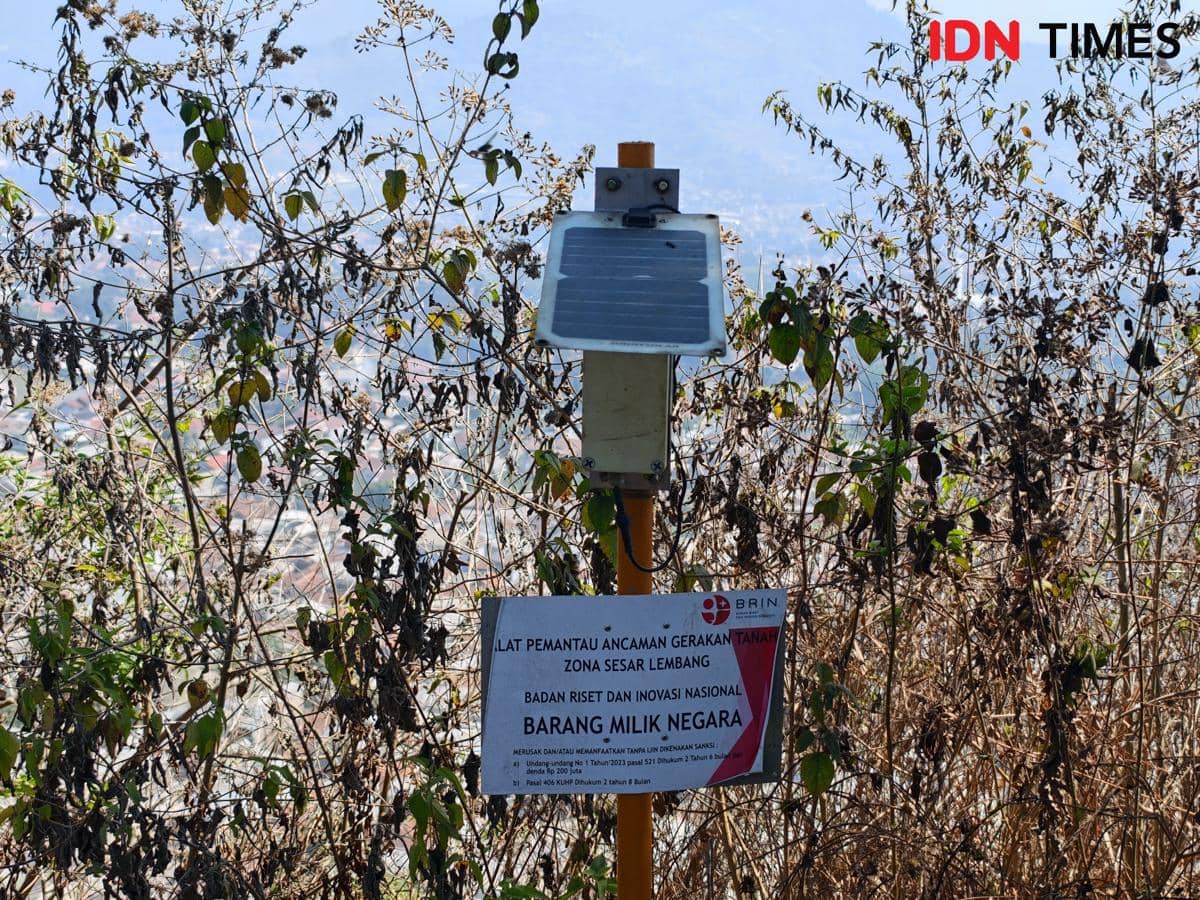 Sesar Lembang Jadi Salah Satu Sesar Paling Dipantau di Indonesia