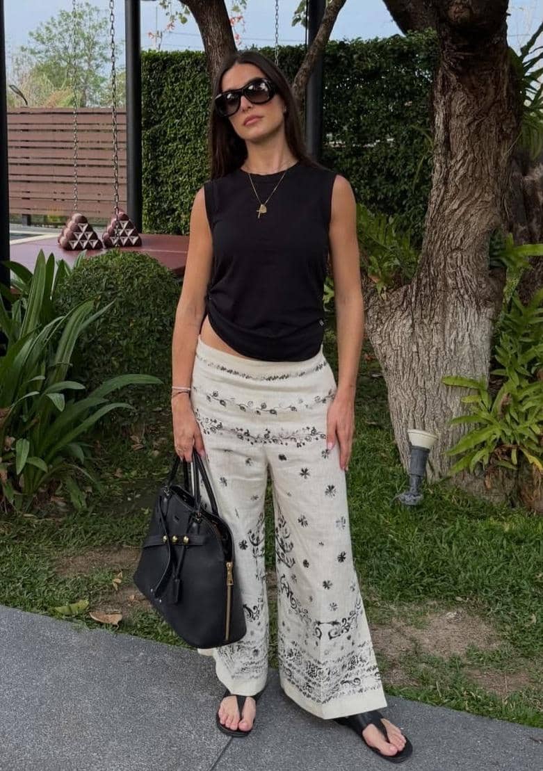 Potret Gemma Pinto tampil dengan gaya outfit of the day yang dibagikan melalui akun Instagram pribadinya.