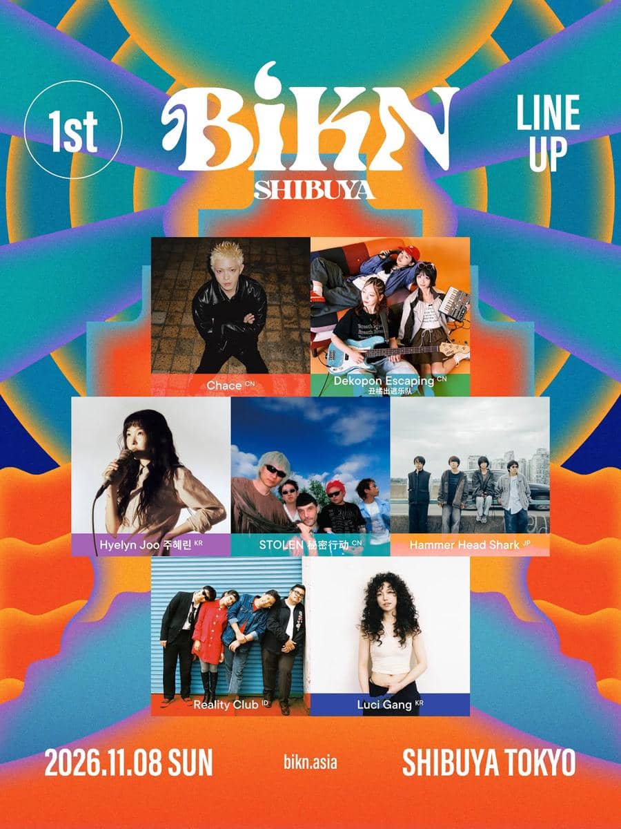 Materi visual acara BiKN Shibuya 2026 yang diunggah melalui akun Instagram resmi @biknshibuya, Jepang.