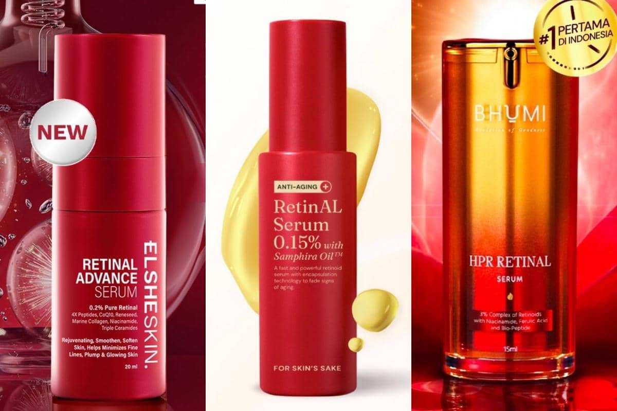4 Rekomendasi Serum Retinal Brand Lokal, Kulit Tampak Muda Lebih Cepat