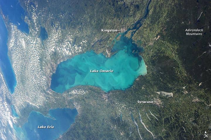 citra satelit Danau Ontario