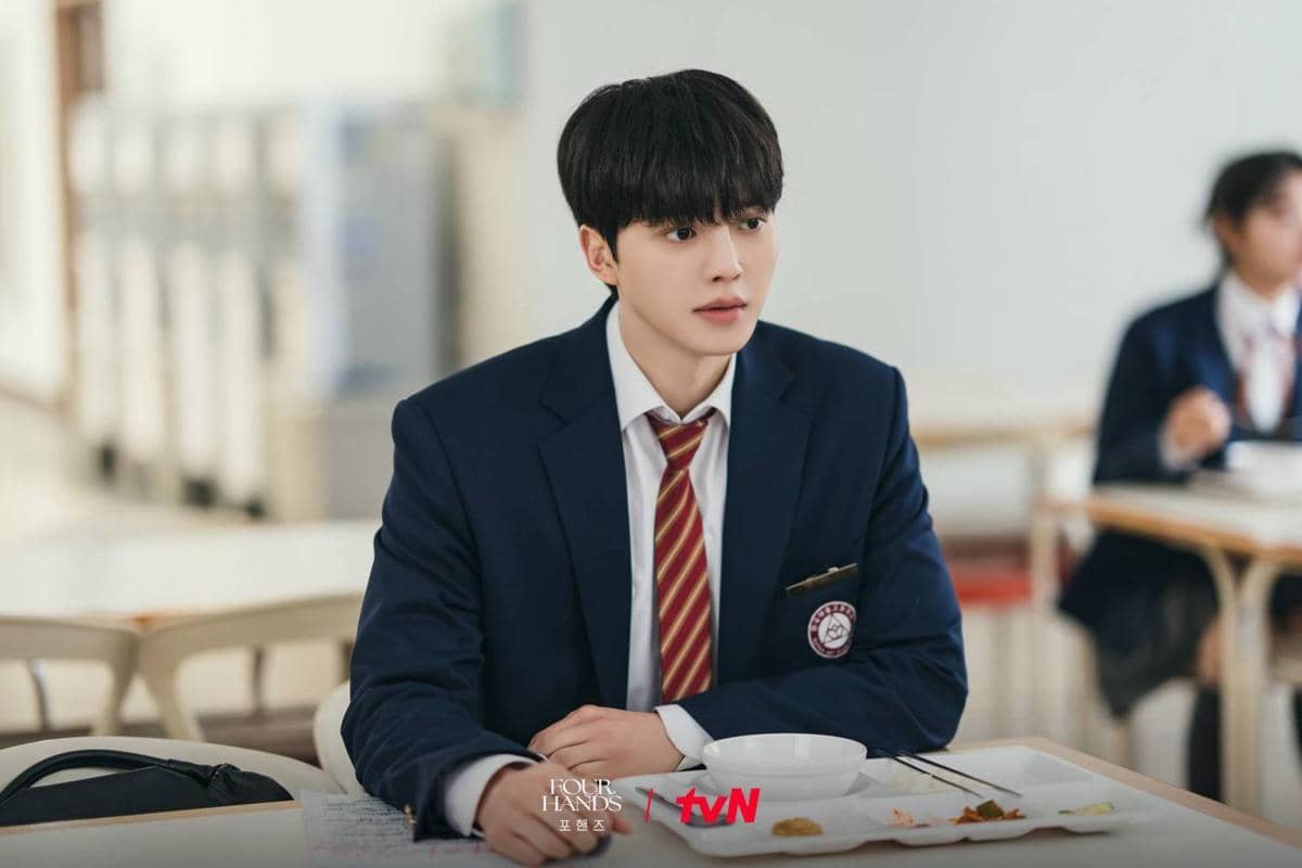 Potongan adegan resmi serial drama Four Hands, Two Sonatas dari tvN Drama yang digunakan sebagai materi promosi.