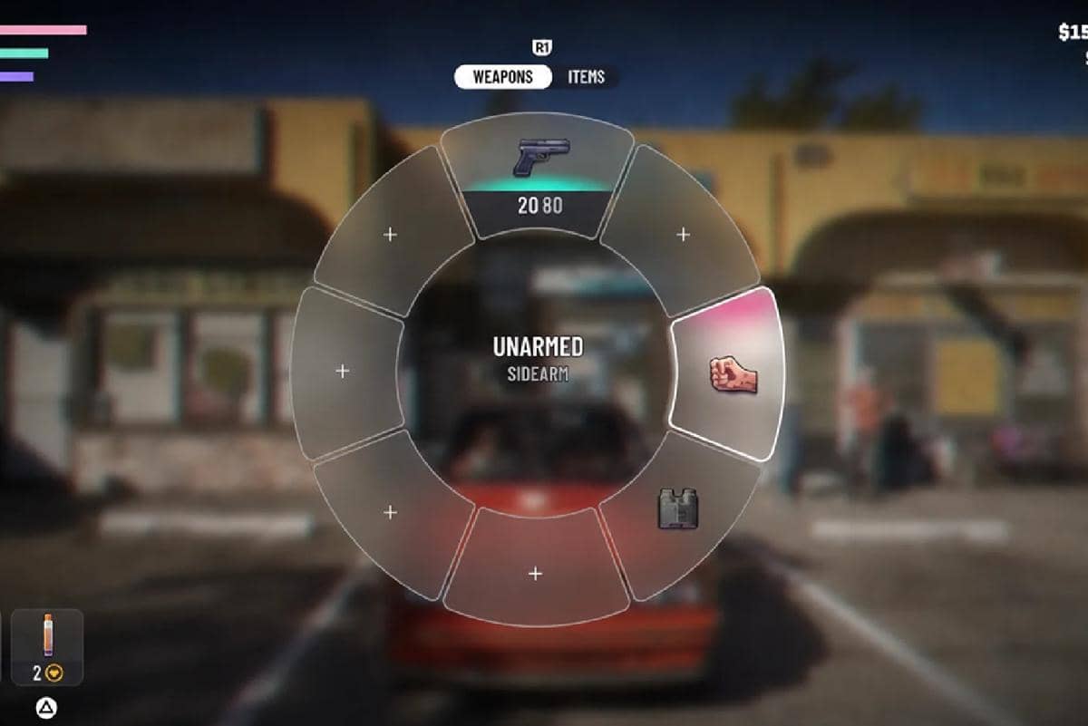 sistem weapon wheel dalam GTA 6