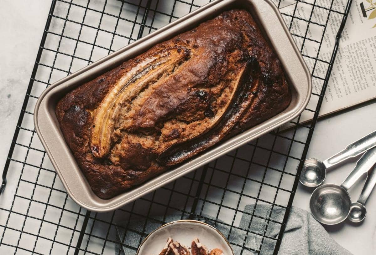 Resep Hojicha Banana Bread, Super Wangi dan Manisnya Pas