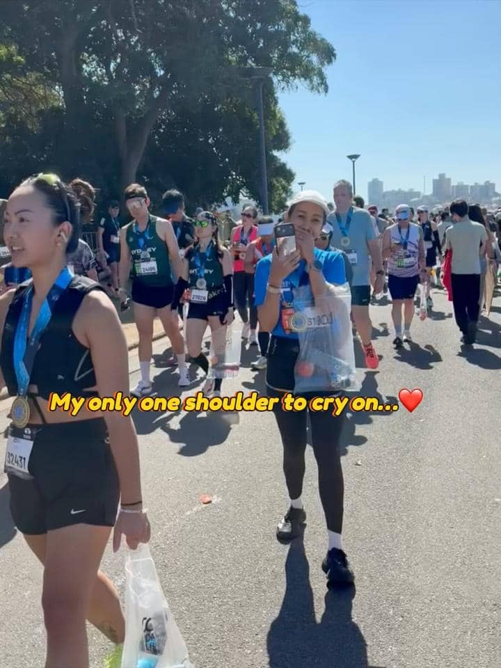 Melanie Putria finish Sydney Marathon 2026 dan raih 7th WMM star