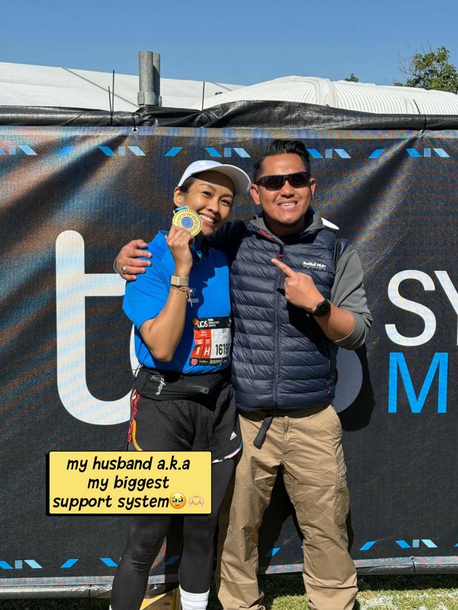 Melanie Putria finish Sydney Marathon 2026 dan raih 7th WMM star