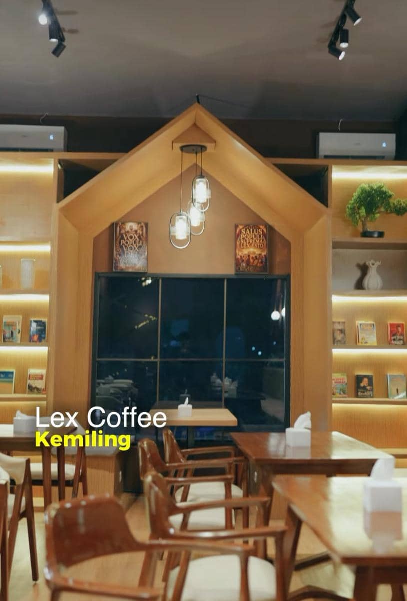 Potret Lexocoffe, kafe bernuansa hukum di Bandar Lampung, berdasarkan unggahan akun Instagram lexcoffe.official.