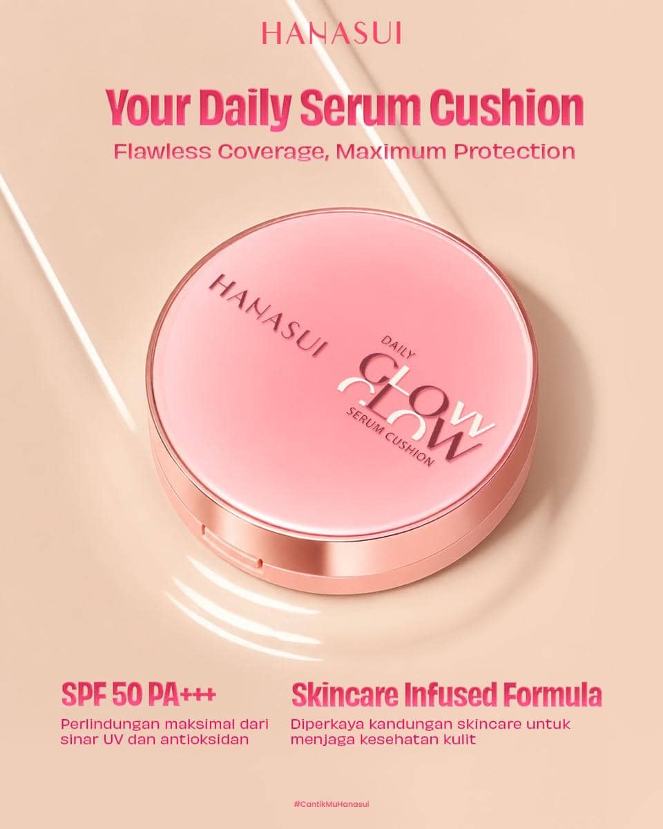 Hanasui - Daily Serum Glow Cushion SPF 50