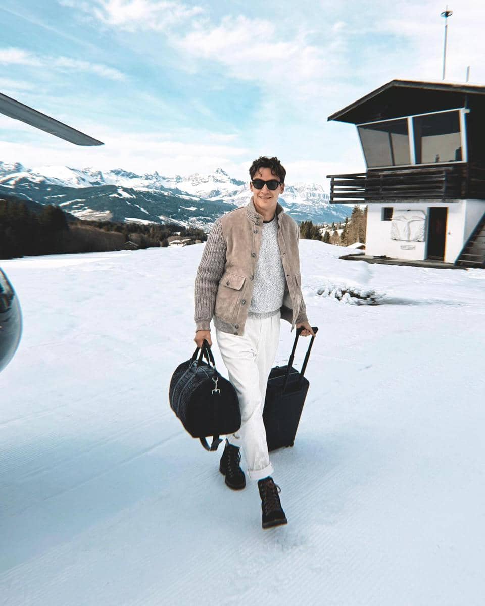 Potret George Russell, pebalap Formula 1, dalam unggahan di akun Instagram resminya @georgerussell63.