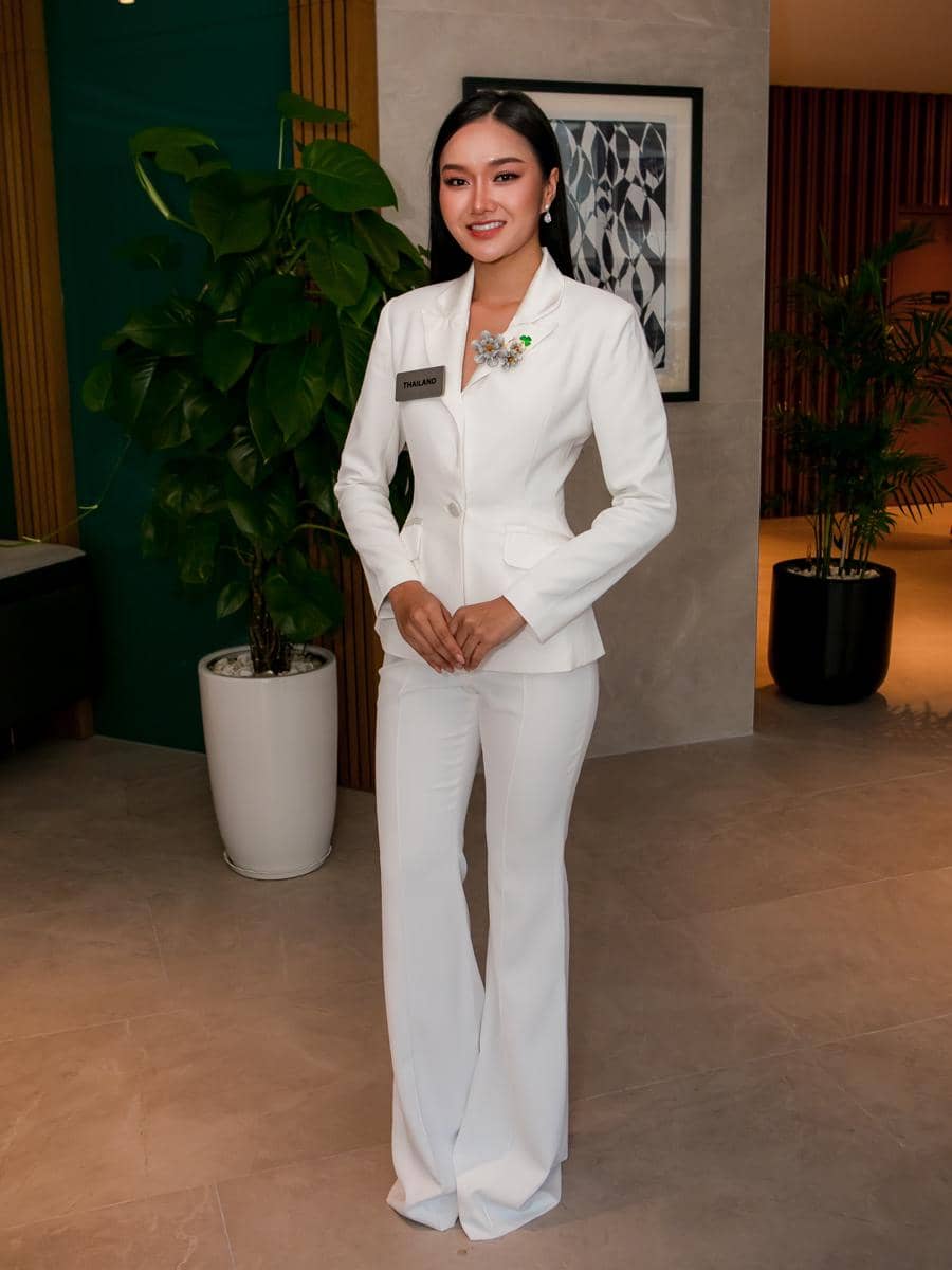 Miss Thailand di sesi Deep Interview Miss World 2026
