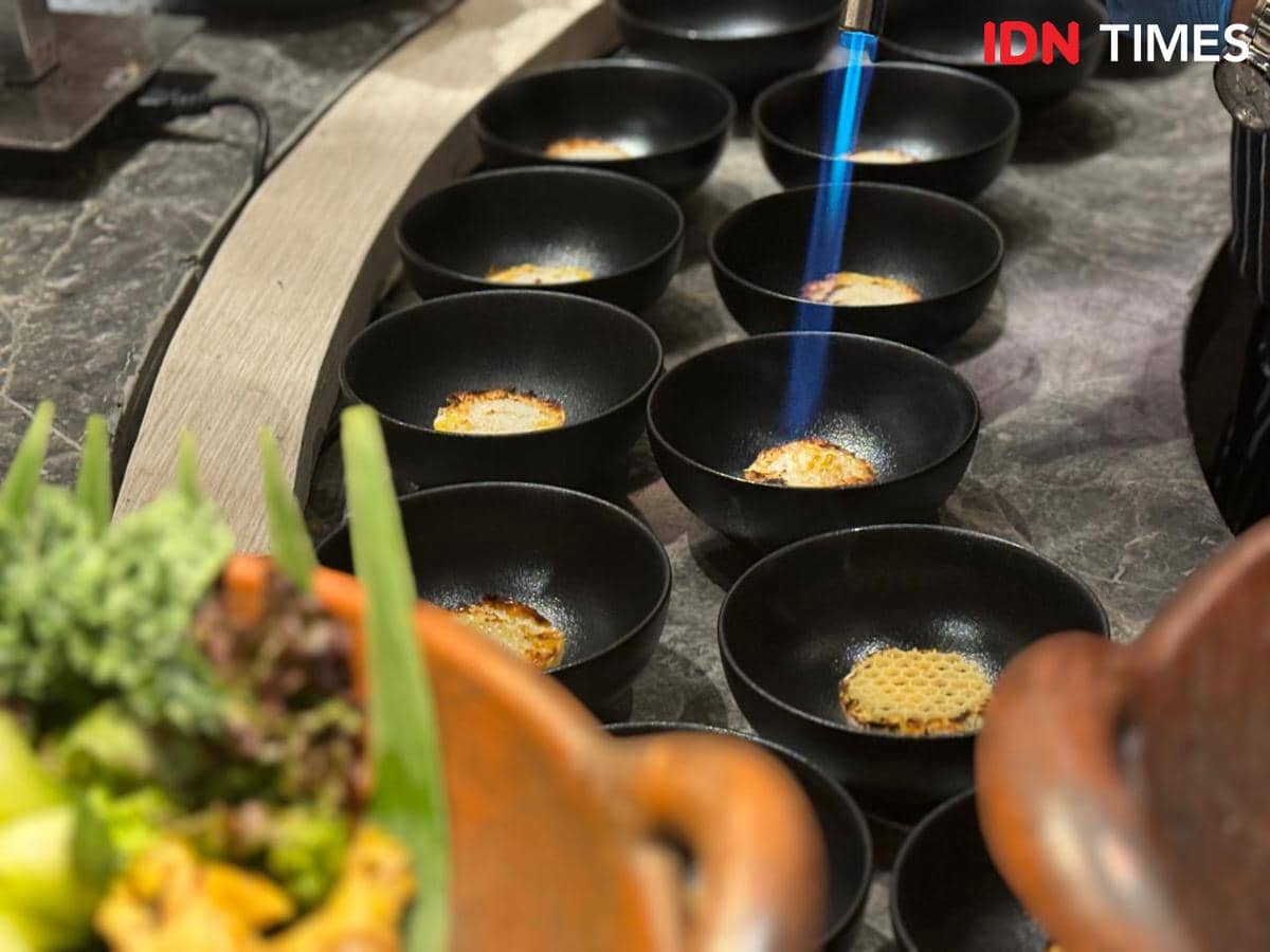 Potret menu di Kafe Bromo Sheraton Surabaya
