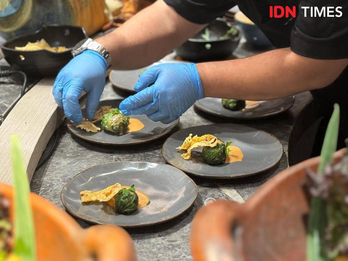 Potret menu di Kafe Bromo Sheraton Surabaya