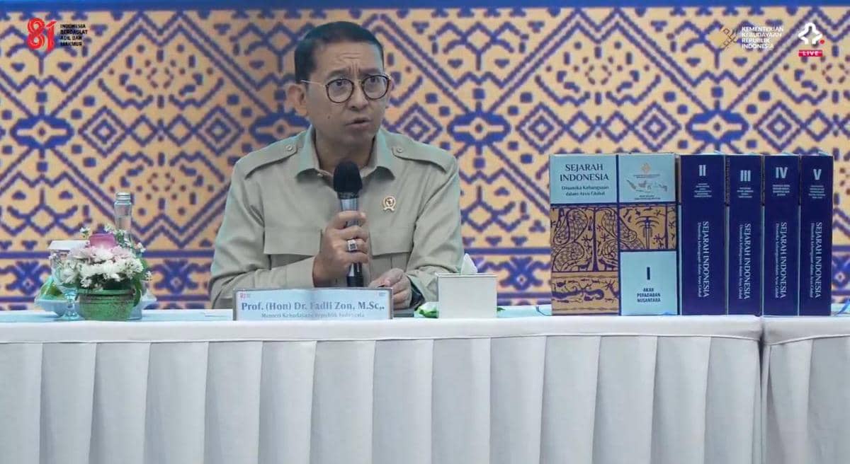 Buku Sejarah Indonesia Resmi Diluncurkan Kemenbud, Gratis Diunduh!