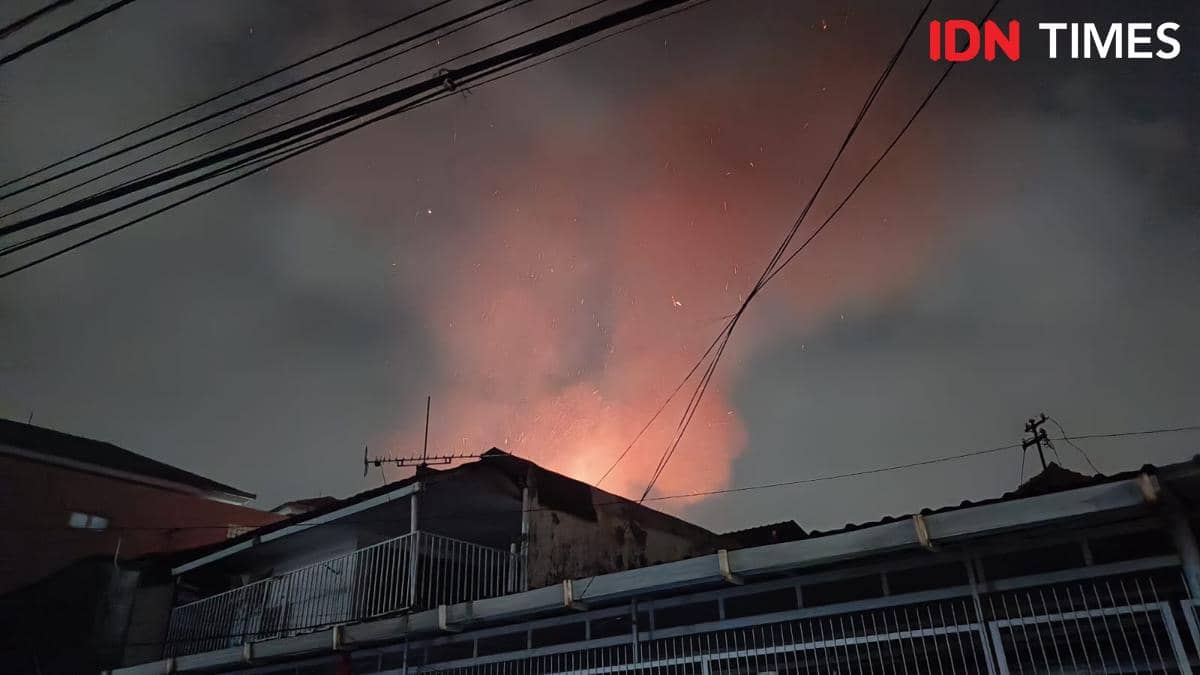 Kebakaran Rumah di Sawah Besar, Warga Mengira Asap Bakar Sampah