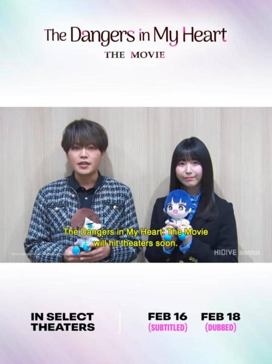 Sinopsis The Dangers in My Heart: The Movie 