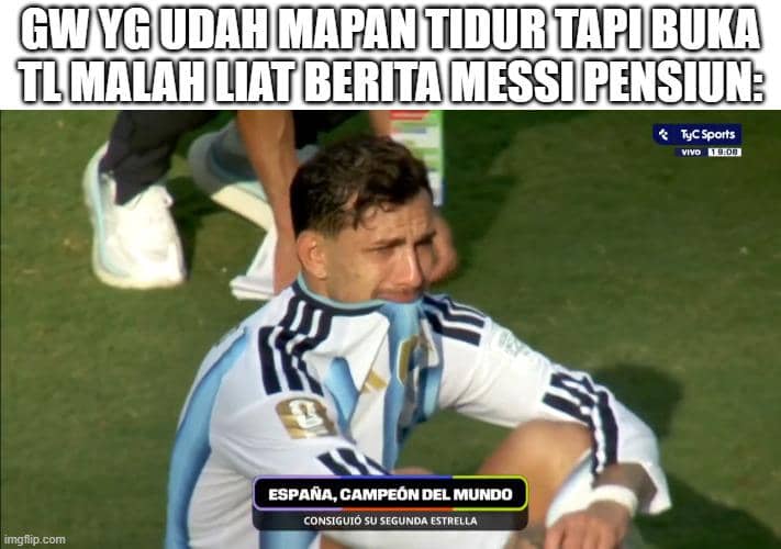 Meme Messi pensiun