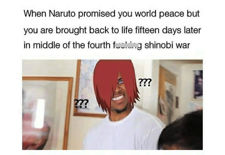 meme Naruto tentang rencana