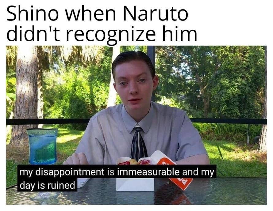 meme Naruto tentang ekspektasi