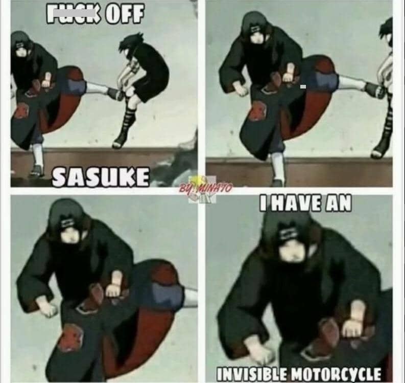 meme Naruto tentang ekspektasi