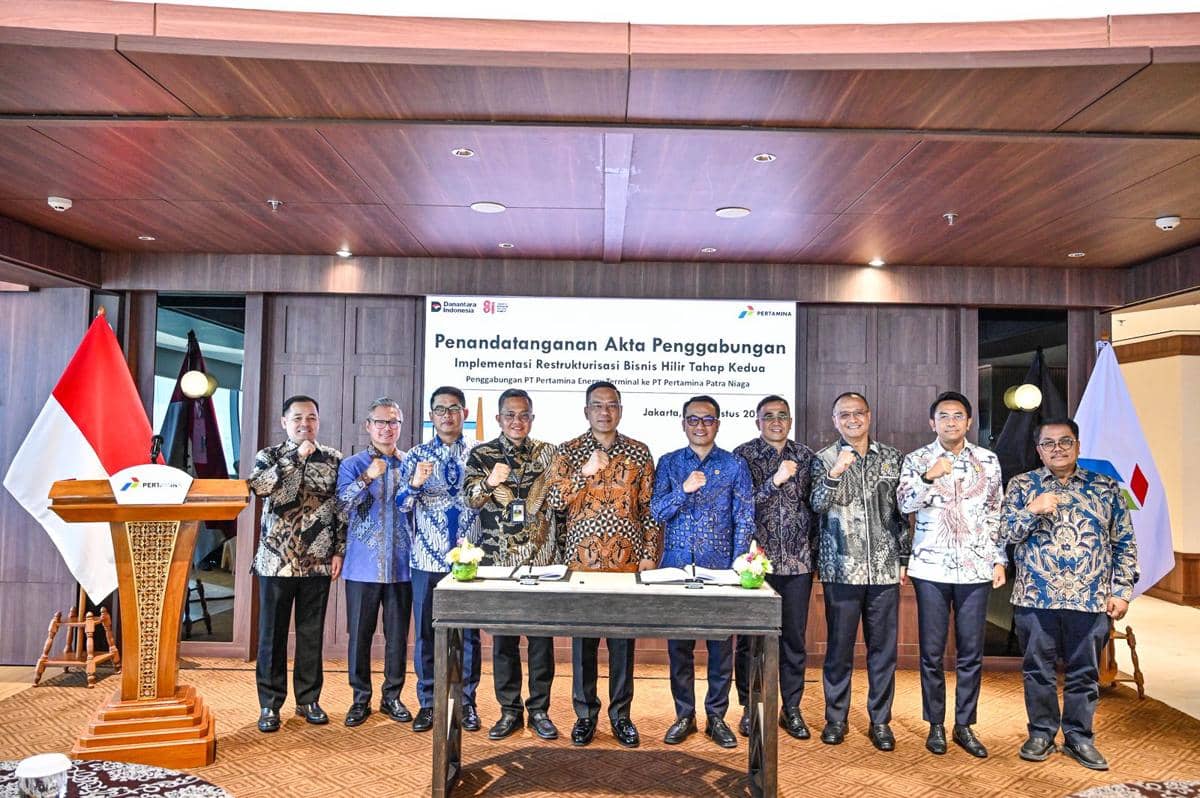 Pertamina Resmi Gabungkan PET ke Patra Niaga Mulai 1 September