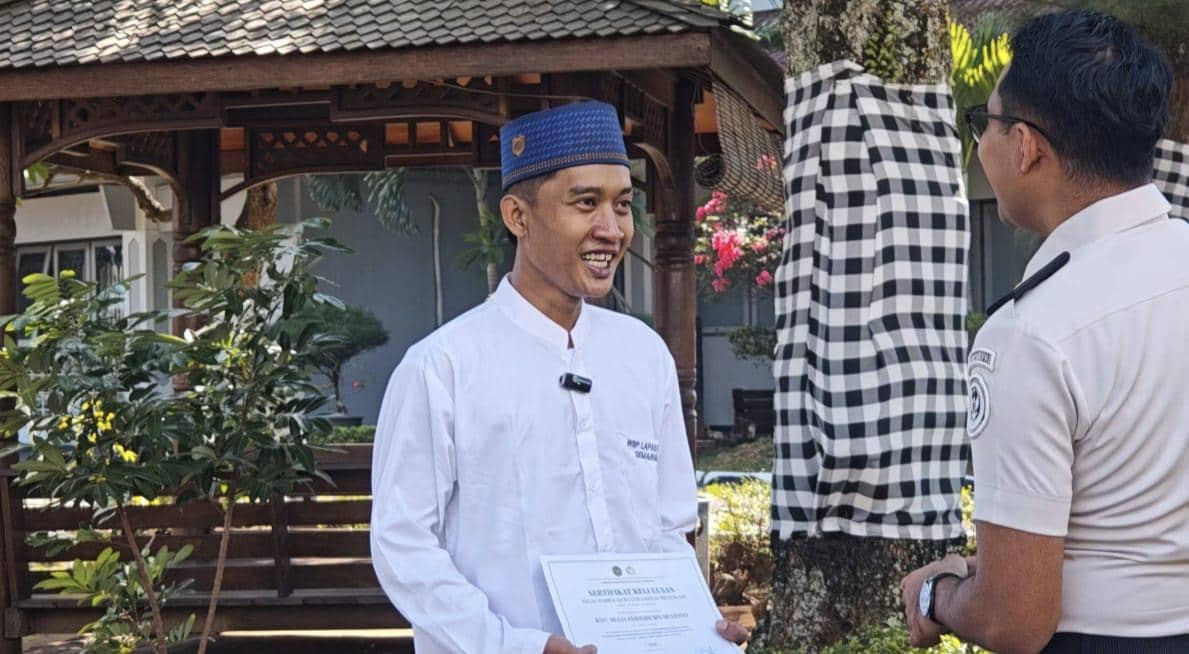Bayu Mulya Bebas Bersyarat Usai Ikuti Smart Pesantren di Lapas