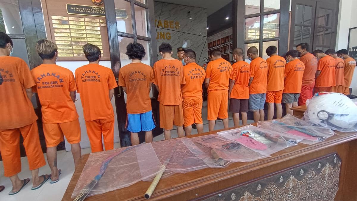 Polisi Amankan 20 Pelaku Kejahatan Dalam 10 Hari Operasi Libas