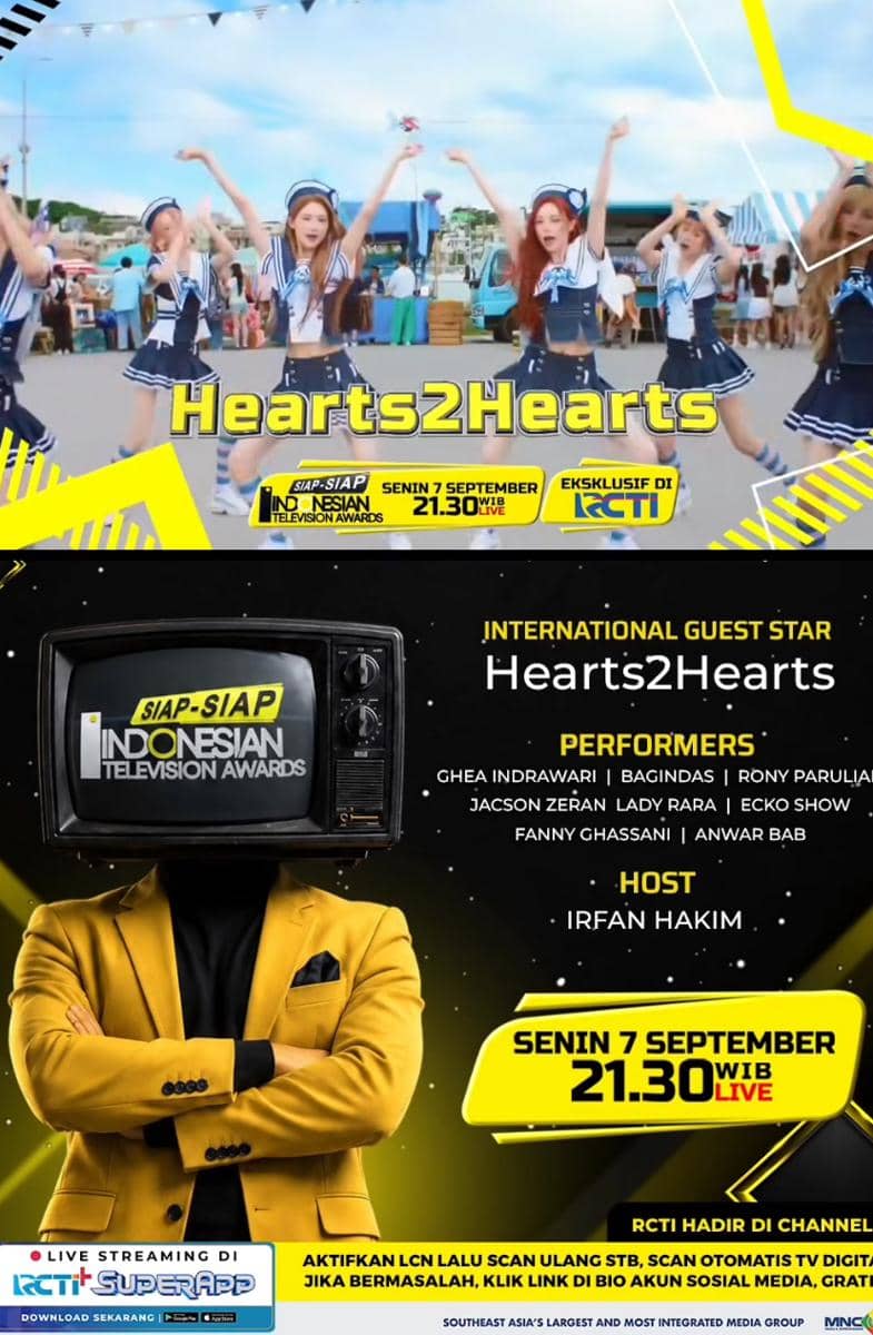Unggahan Instagram mengenai Indonesian Television Awards 2026 yang dibagikan oleh akun indoensiantvawards.