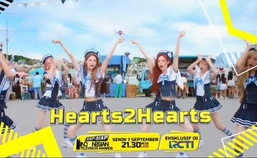 Hearts2Hearts Akan Tampil di Indonesian Television Awards 2026, Kapan?