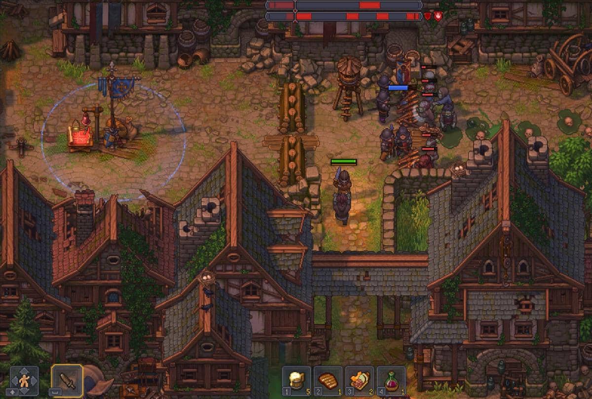 cuplikan gameplay Graveyard Keeper 2