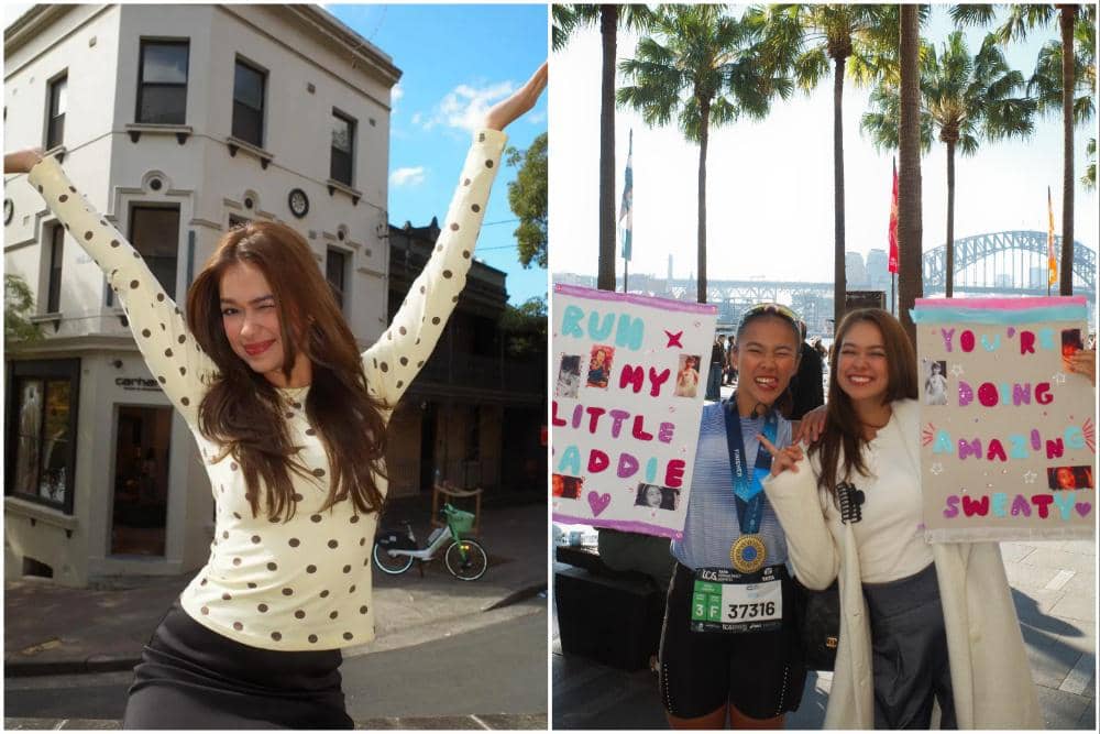Rebecca Klopper Liburan di Sydney, Dukung Sahabat di Sydney Marathon